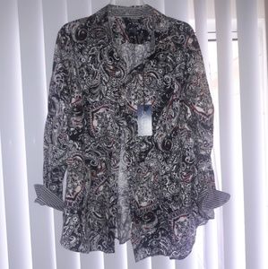 CHAPS No Iron, Ease Care, Slimming Fit Shirt